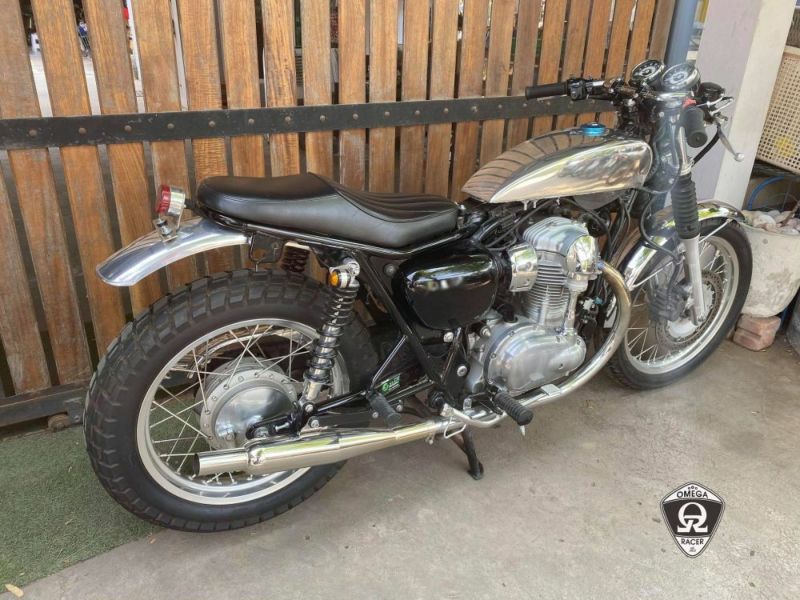 Kawasaki W650 W800 アルミ タンク 