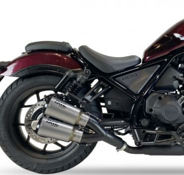 レブル1100 スリップオンマフラー カーボン RCR ROUND CARBON XTREM 