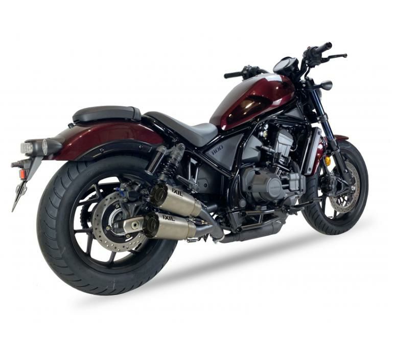 レブル1100 スリップオンマフラー 2本出し RC RACE XTREM CARBON 