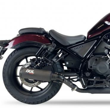 レブル1100 スリップオンマフラー カーボン RCR ROUND CARBON XTREM ...