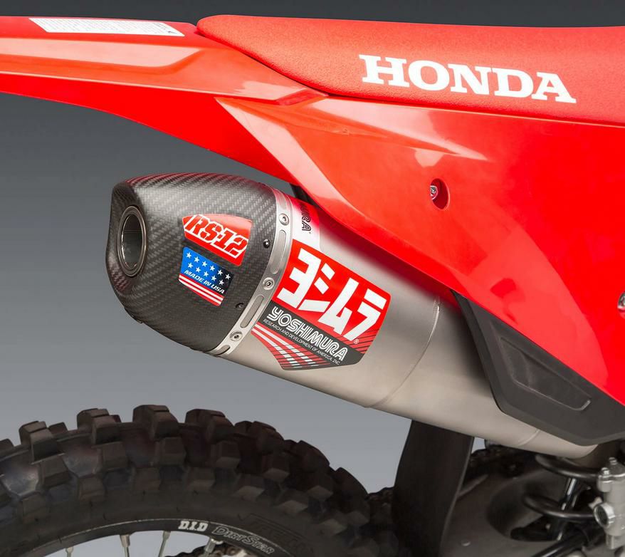 CRF250R/RX 2022 チタン フルエキ マフラー RS-12 ヨシムラUSA ホンダ 