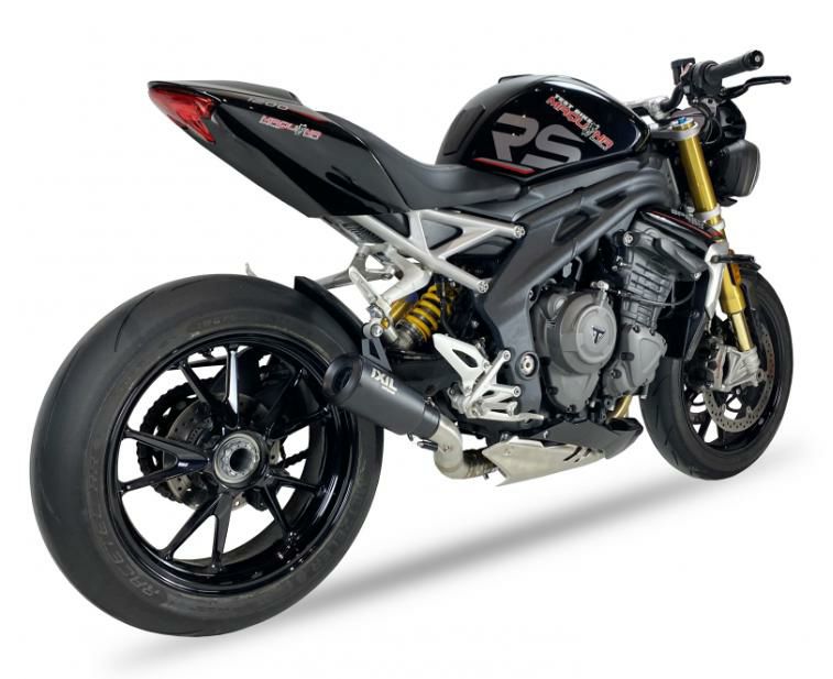 トライアンフ スピードトリプル1200RR RS 2021- スリップオンマフラー 