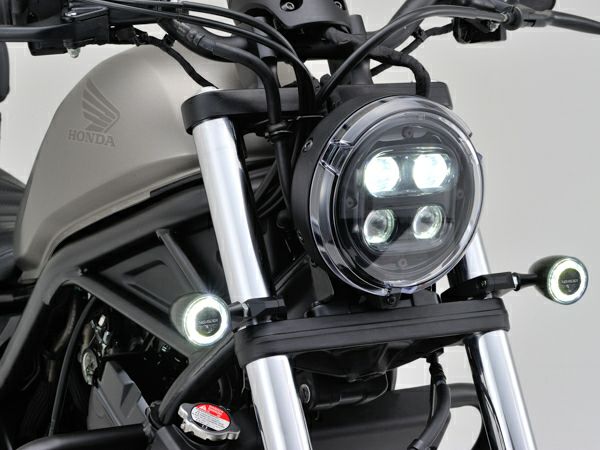 デイトナ レブル250/500 フロントウインカーキット D-Lite SOL ホンダ