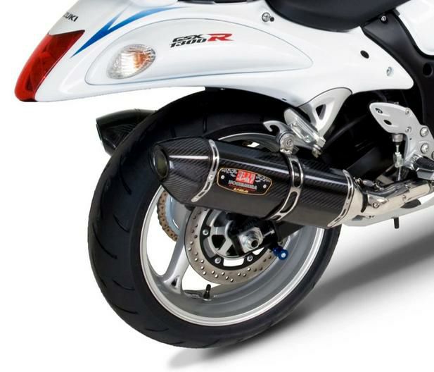 ハヤブサ 隼 08-20 R-77 カーボン ディアル スリップオンマフラー 