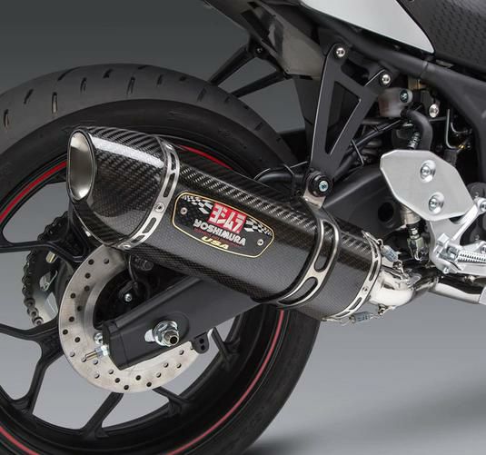 YZF-R25/YZF-R3 15-21 レース R-77 カーボン/ステンレス フル 