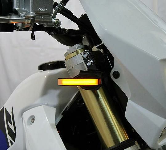 DR-Z400S LEDフロントウインカー リレー付き New Rage Cycles スズキ