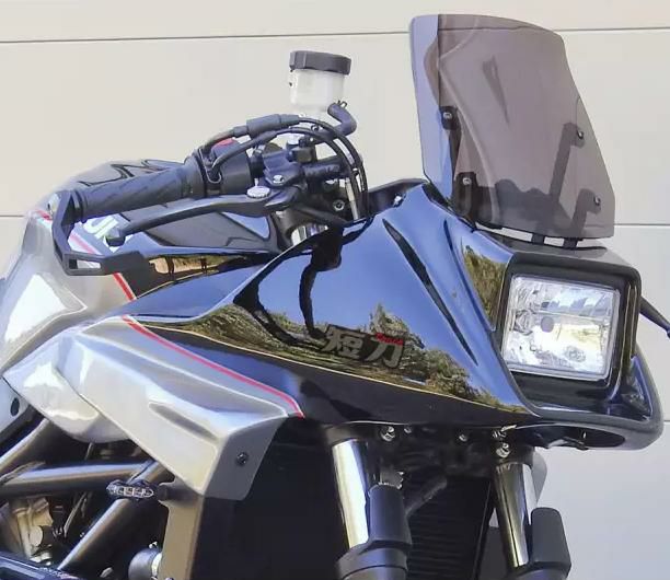 SW-MOTECH フロントフェンダ?キット ブラック Suzuki SV650 ABS(15