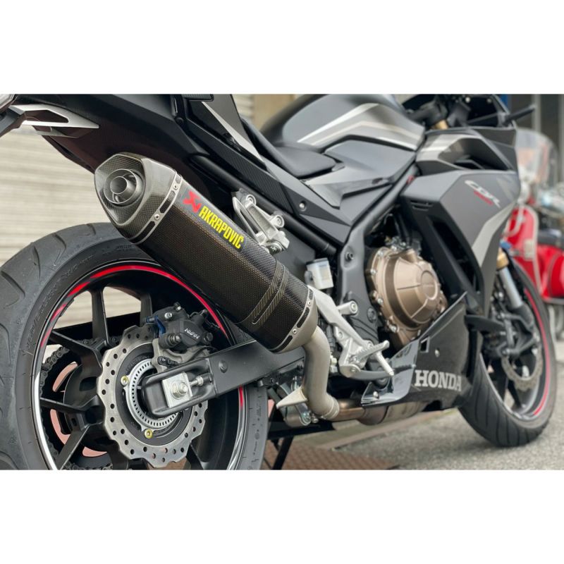 ホンダ CBR400R スリップオンマフラー(JMCA) アクラポビッチ | バイクカスタムパーツ専門店 モトパーツ(MOTO PARTS)