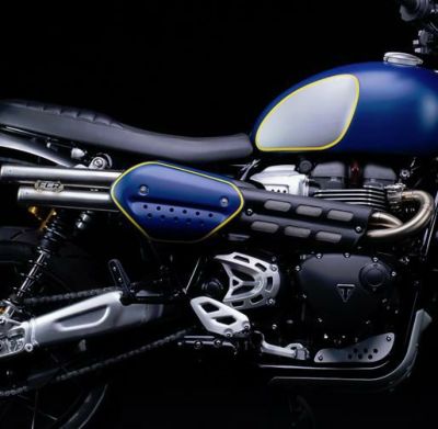 トライアンフ スクランブラー1200 フルエキゾーストマフラー FCRオリジナル