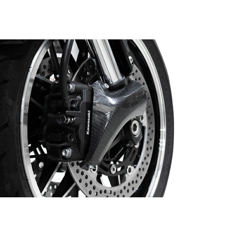 カワサキ Z900RS/CAFE カーボン フロントキャリパークーリング