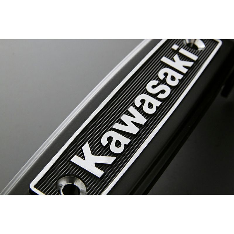 カワサキ Z900RS ステムエンブレム/マウントステーキット ブラック 