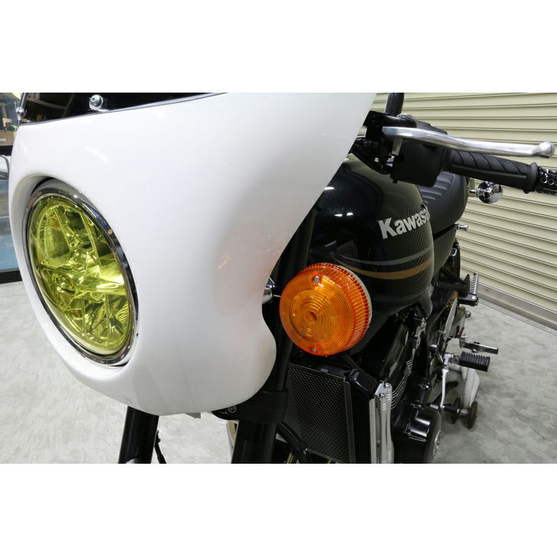 カワサキ Z900RS ロードペガサスタイプビキニカウル 白ゲルコート(未 