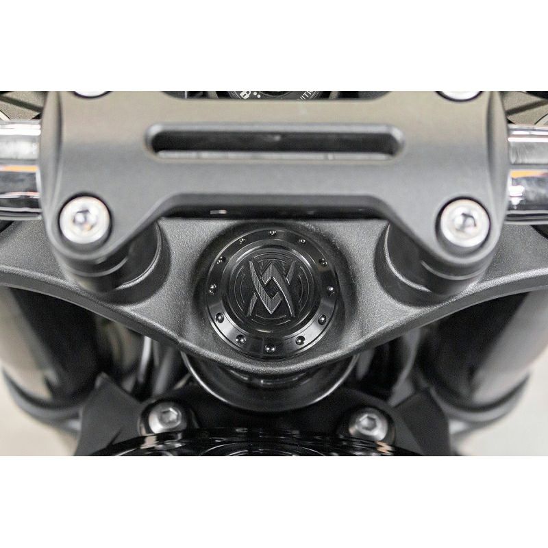 カワサキ Z900RS/CAFE ステムトップキャップカバー ブラック アーキ