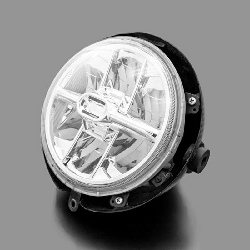 カワサキ Z900RS/CAFE カーボンヘッドライトケース アーキ | バイク