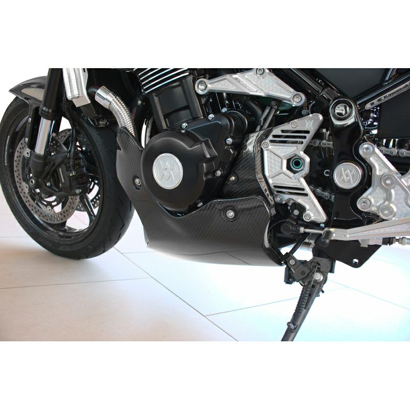Z 900 RS パーツ カワサキ Z900RS/CAFE カーボンチンスポイラー アーキ | バイク