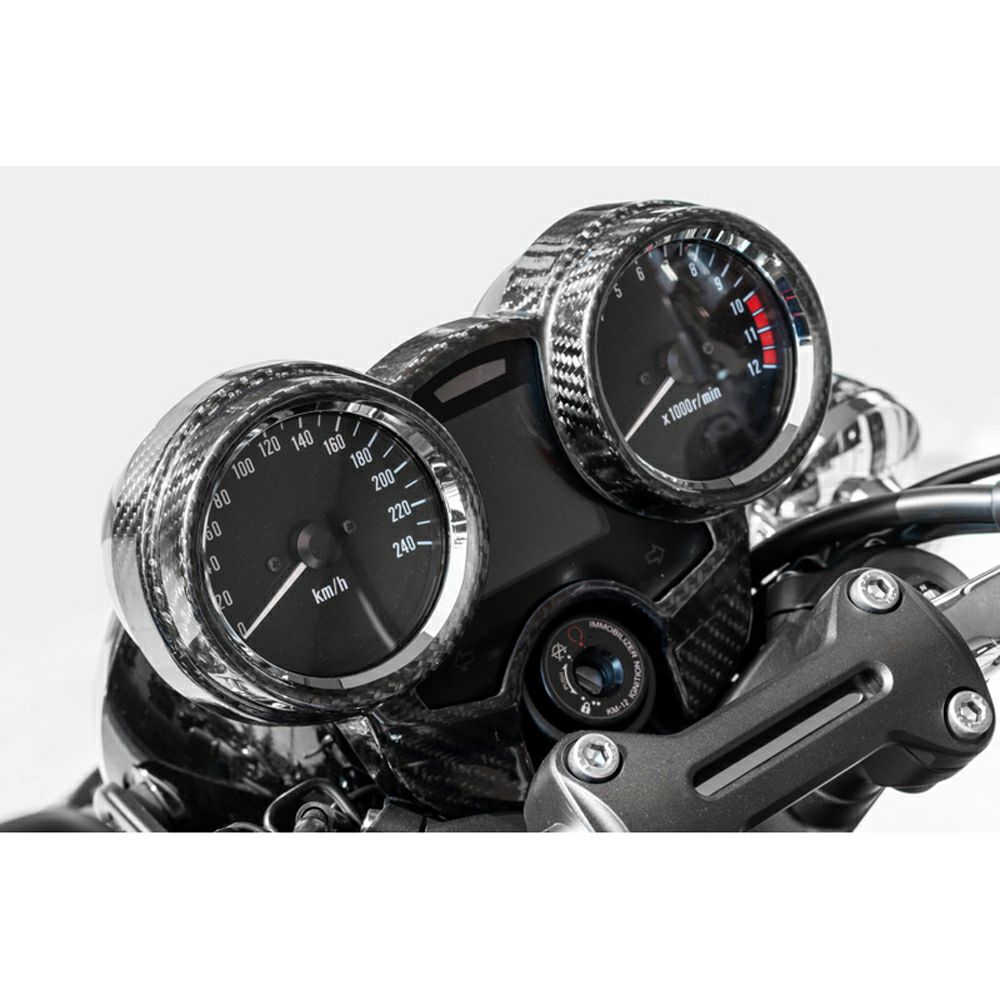 カワサキ Z900RS/CAFE カーボンメーターアッパーカバー アーキ 
