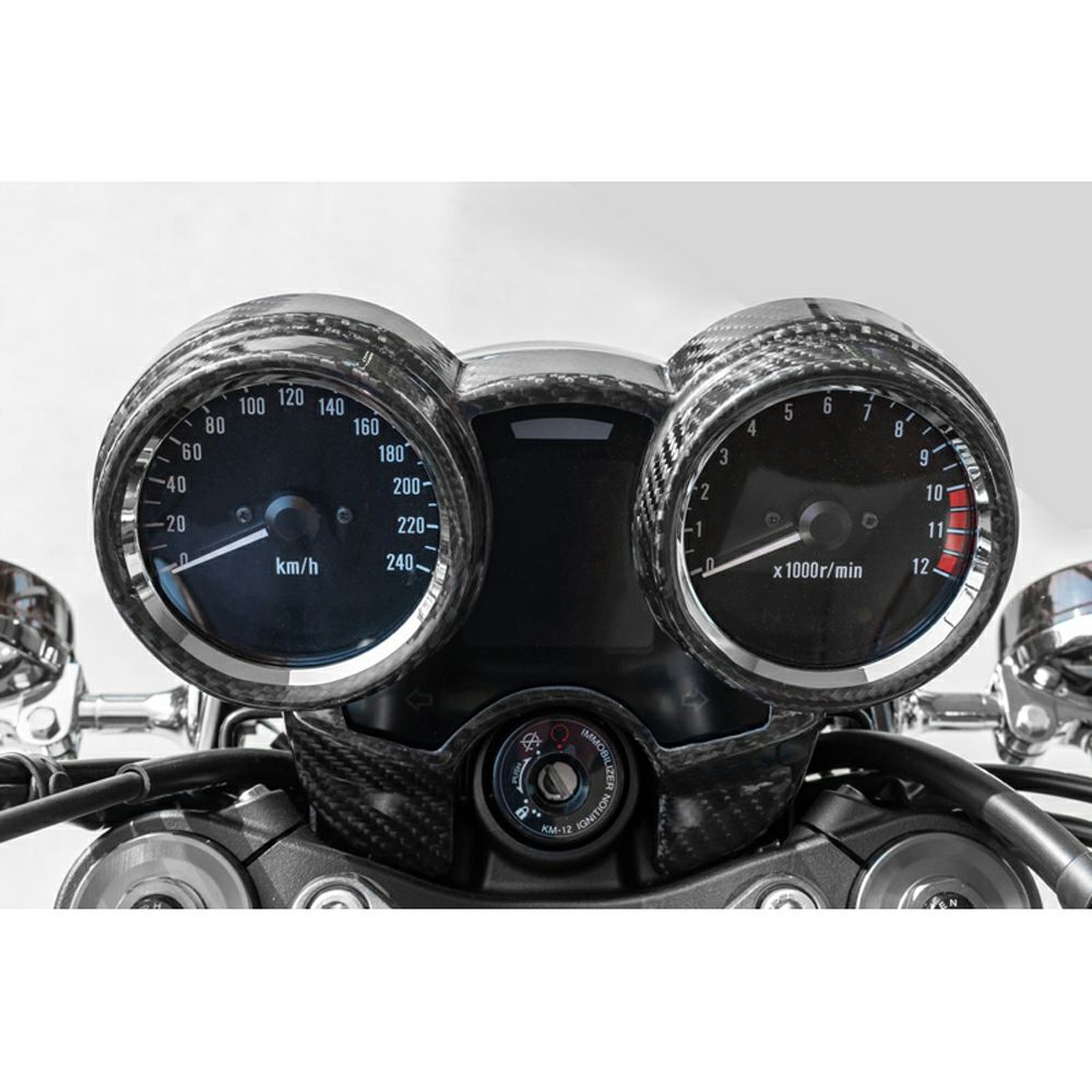 カワサキ Z900RS/CAFE カーボンメーターアッパーカバー アーキ 