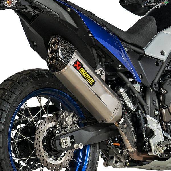 ヤマハ テネレ700 スリップオンマフラー(JMCA認証) チタン AKRAPOVIC 