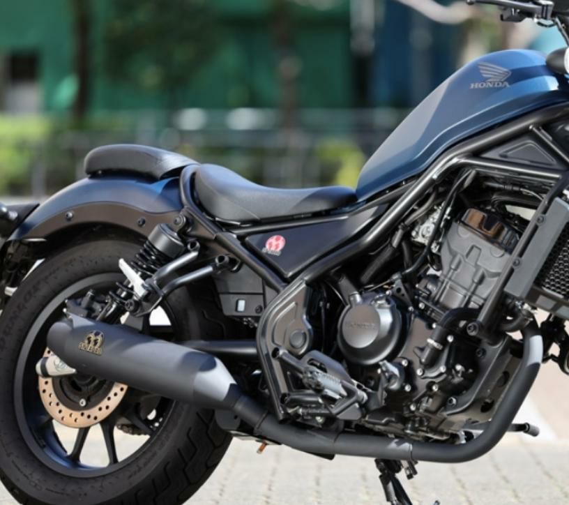 ヨシムラUSA R-34 スリップオン ステンレス マフラー HONDAレブル500 
