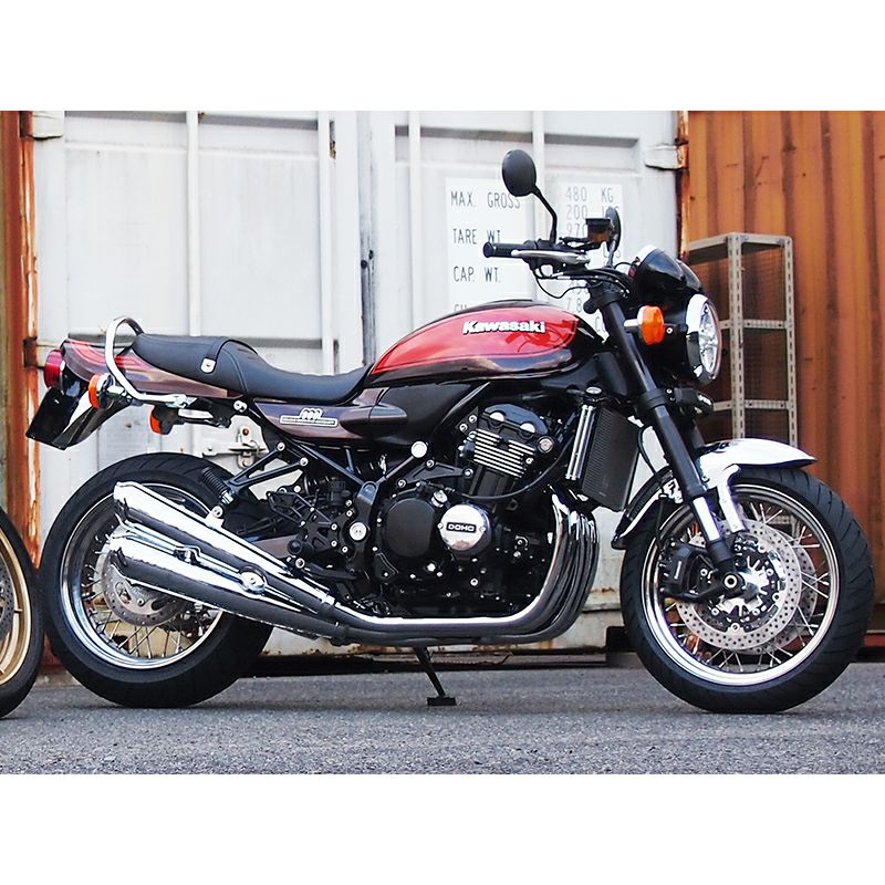 カワサキ Z900RS/CAFE 18-21 4本出しマフラー(JMCA認証) クローム 