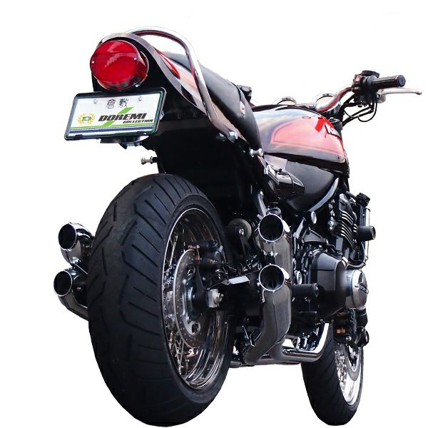 Z900RS 18-22 ステンレス 4本出しフルエキゾーストマフラー カフェ 