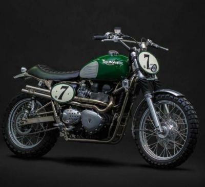 トライアンフ ボンネビル T100 T120 トラッカーハンドルバー KIT