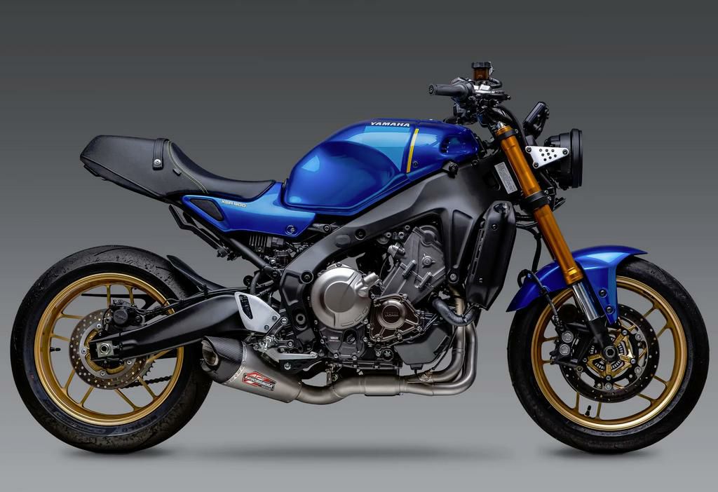 XSR900 MT09 2021- フルエキゾーストマフラー ヨシムラUSA AT2 