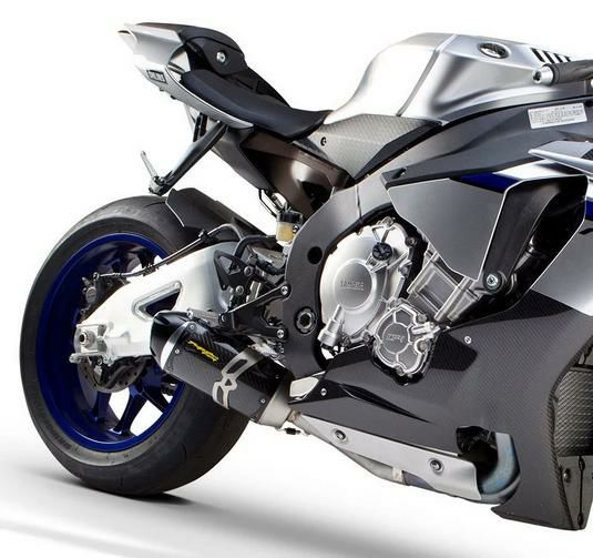 YZF-R1 5PW カーボンスリップオンマフラーセット DELKEVIC5PW