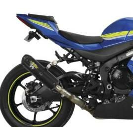 GSX-R750/600 11-17 ハリケーン ブラックカーボン スリップオンマフラー Two Brothers Racing