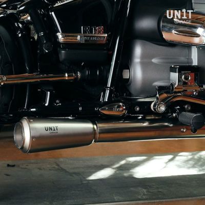 BMW R18 スリップオンマフラー EURO5認証 ステンレス ポリッシュ ZARD | バイクカスタムパーツ専門店 モトパーツ(MOTO  PARTS)