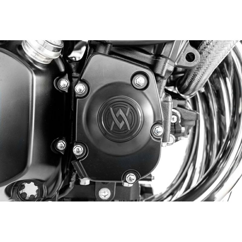 カワサキ Z900RS/CAFE ジェネレーター/パルサーカバーセット ブラック 