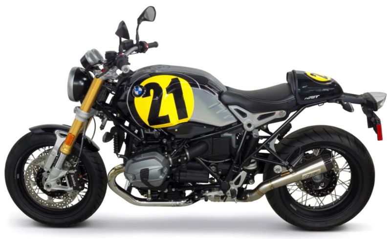 BMW RナインT コンプS スリップオン マフラー Two Brothers Racing