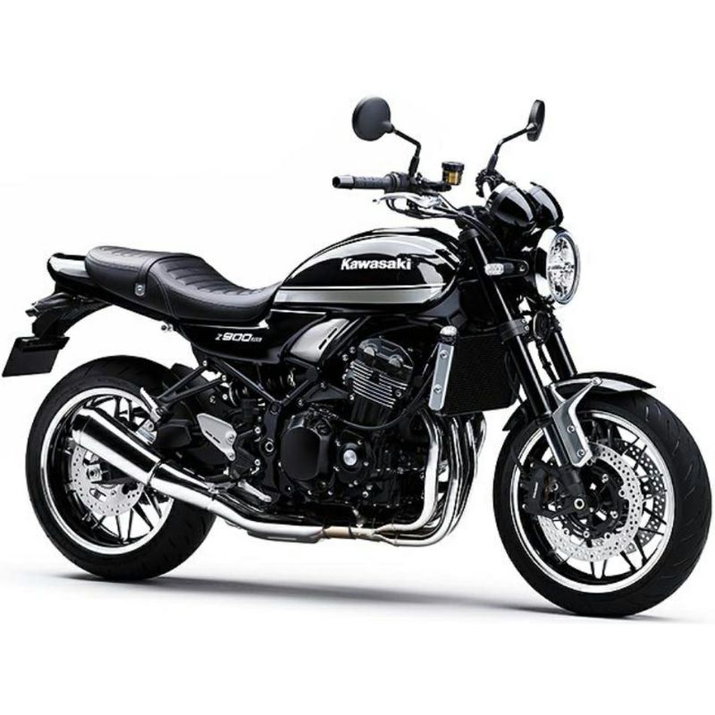 カワサキ Z900RS/CAFE ユニバーサルラインデカール(エボニー用
