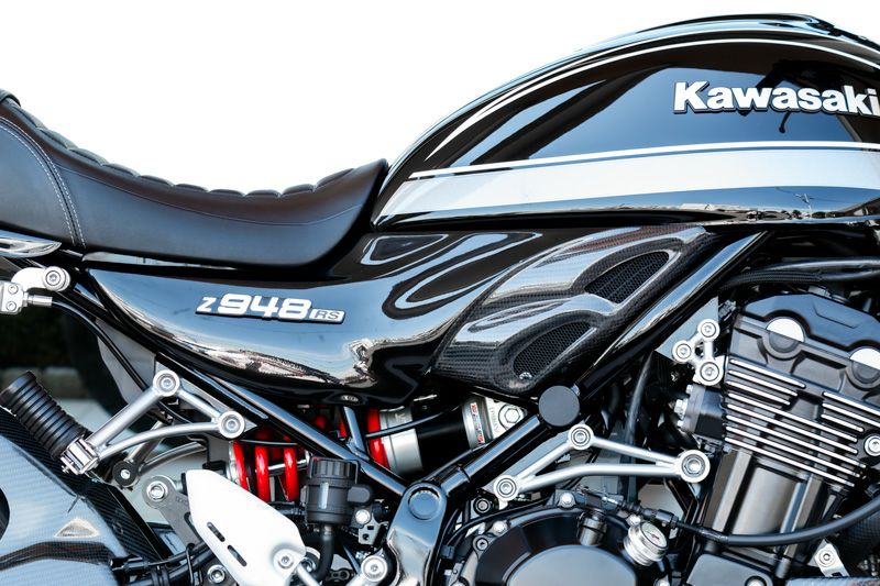 カワサキ Z900RS/CAFE ダブルバブルインテークサイドカバーセット 未塗装 ARCHI