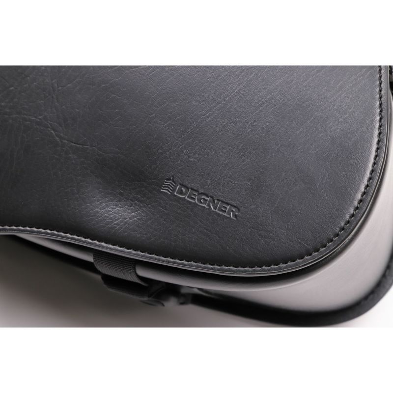 TRP Magnesium R970EQ ブラックアウト仕様 カワサキ Z900RS/CAFE シンセティックレザーサドルバッグ 9L
