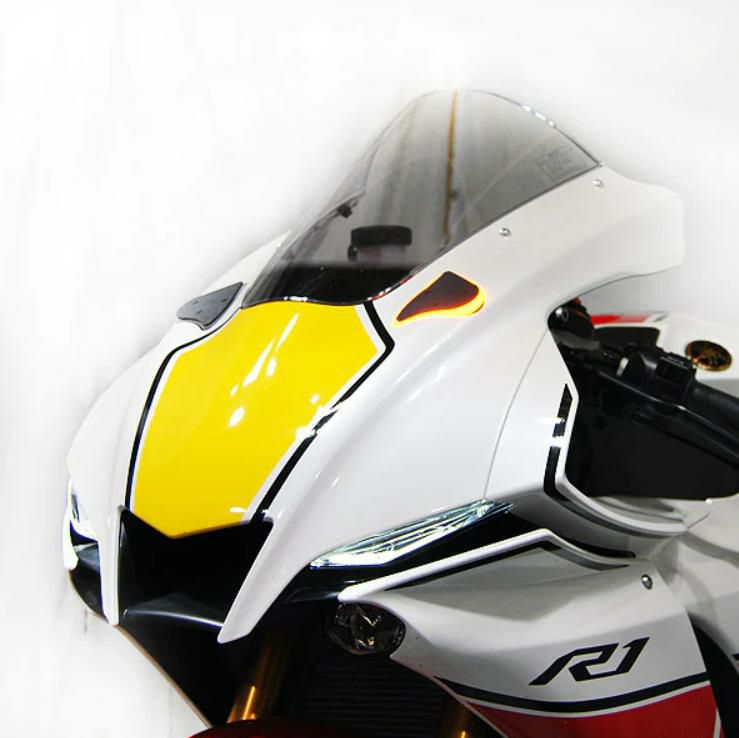 ヤマハ YZF-R1 2020- ミラーブロックオフ LED ウインカー 
