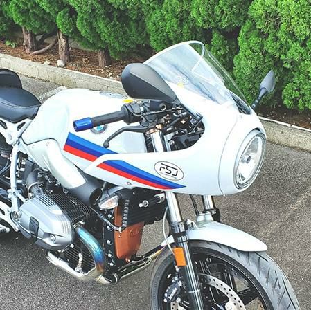 BMW R nine T Racer ワイドスクリーン クリア FEED SPORTS JAPAN 