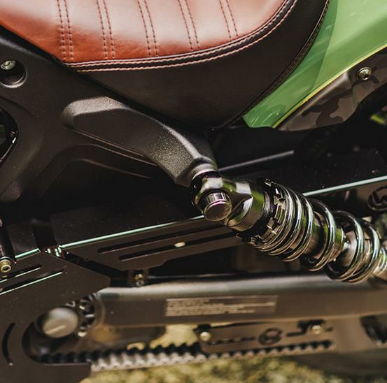 インディアン スカウト 2018- リヤショックボルトカバー カルトベルグ