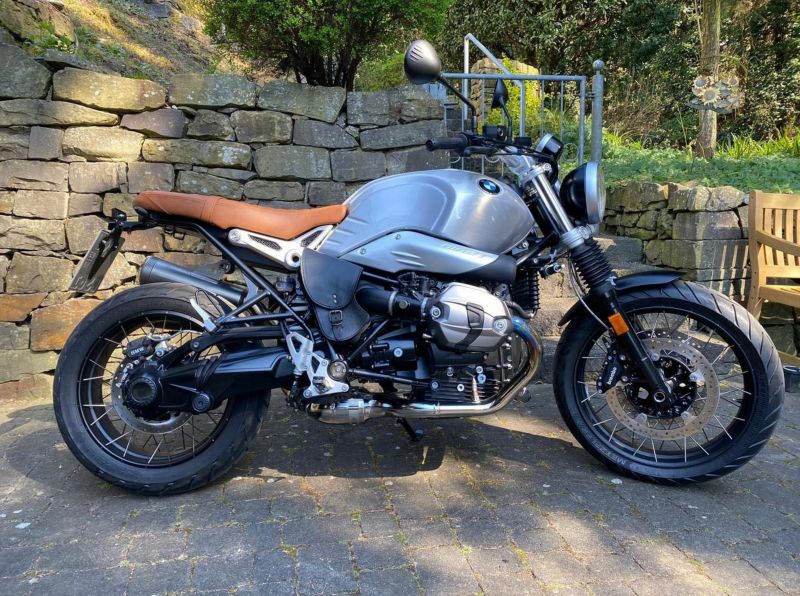 BMW RnineT サイドカバーバッグ ブラック 右側 RAISCH | バイク