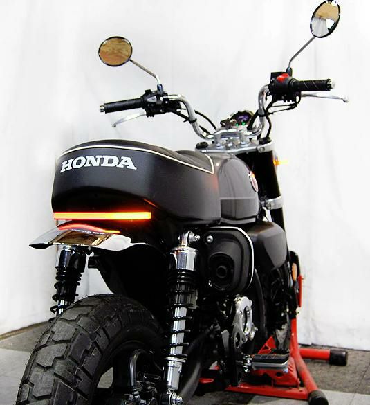 ホンダモンキー ナンバー サイドマウント&LEDウインカー&テールランプ 