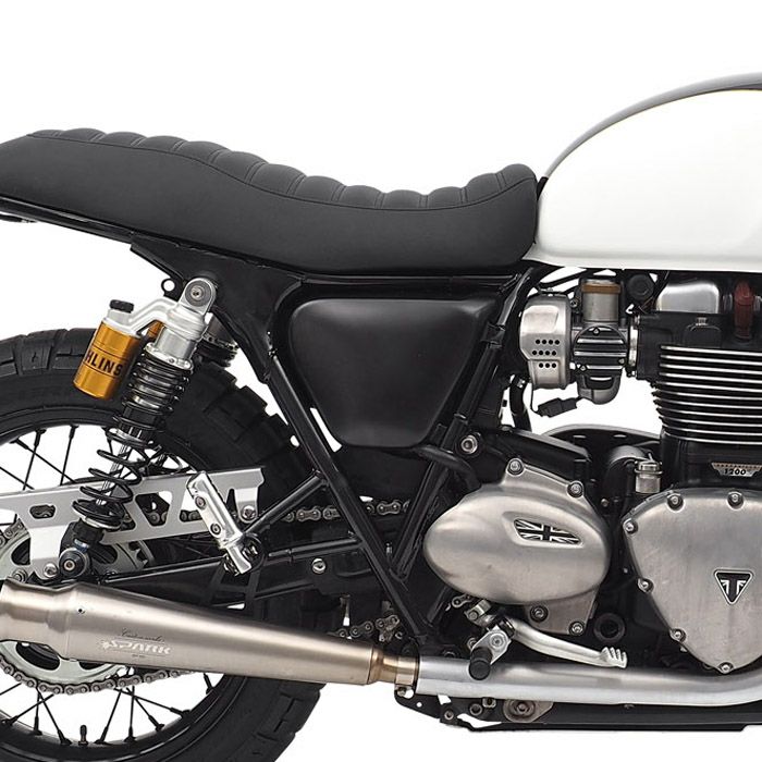 トライアンフ T100 T120 ストリートカップ/ツイン サイドカバー 