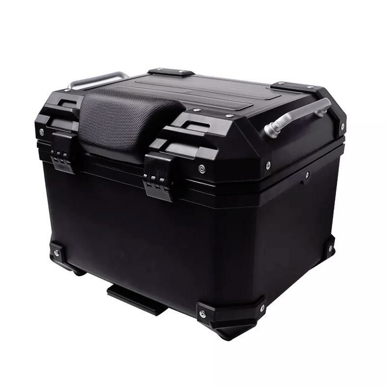 汎用 パニアケース トップケース アルミルック ABS製 ブラック