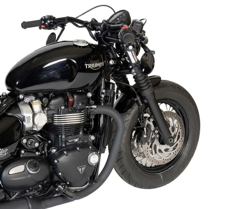 トライアンフ ボバー スピードマスター ハンドルバー ワイド&フラット