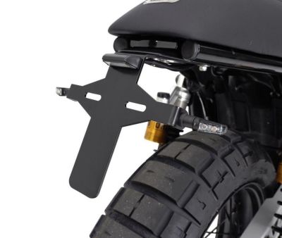 トライアンフ 汎用サイドナンバープレートホルダー ブラック FCR 