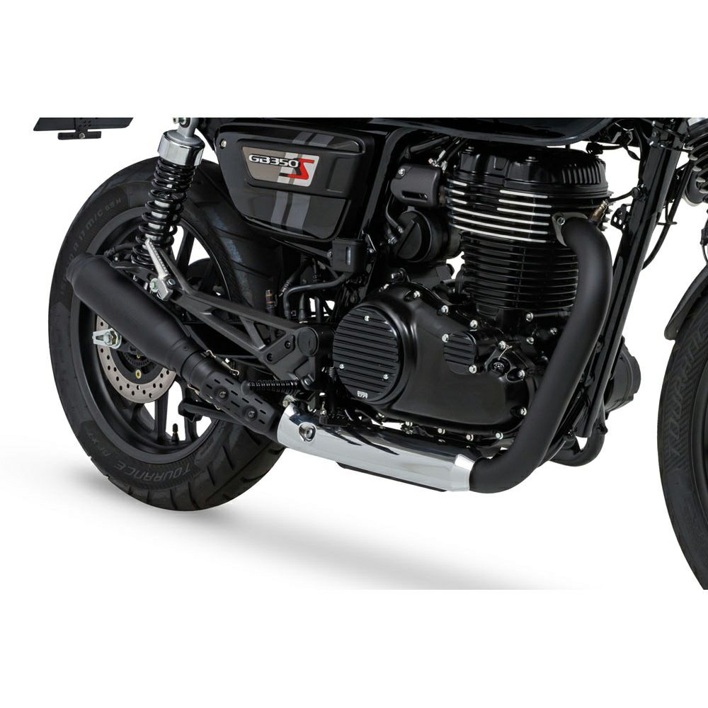 ホンダ GB350、GB350S MONSTER スリップオンマフラー(JMCA) ブラック 