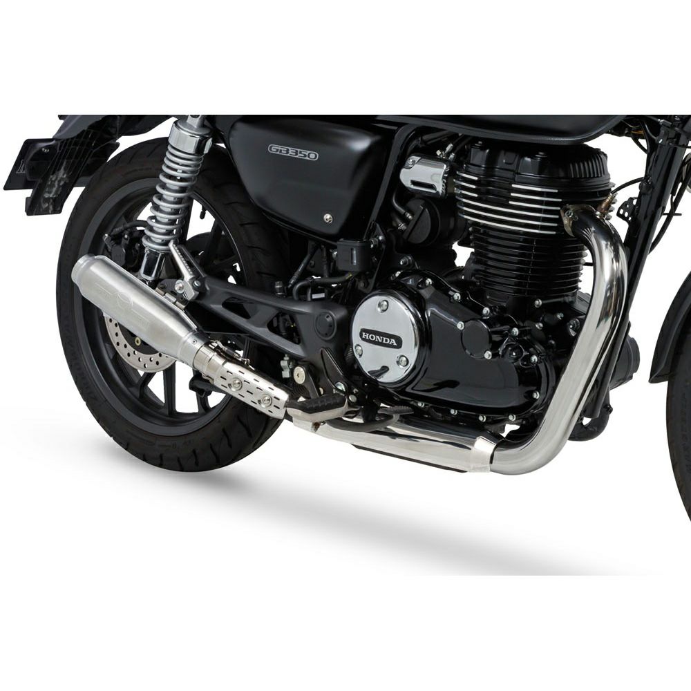 ホンダ GB350、GB350S MONSTER スリップオンマフラー(JMCA) シルバー 
