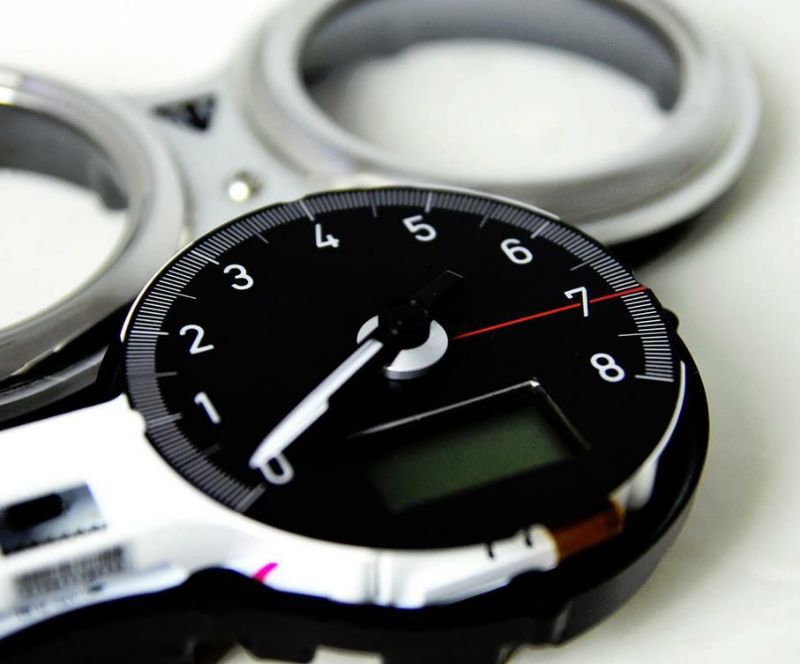 トライアンフ スピードツイン スラクストン ヴィンテージ メーター