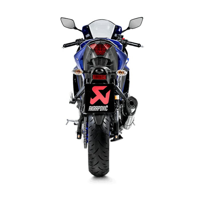 ヤマハ 2022 YZF-R25、MT-25 カーボンスリップオンマフラー(JMCA 