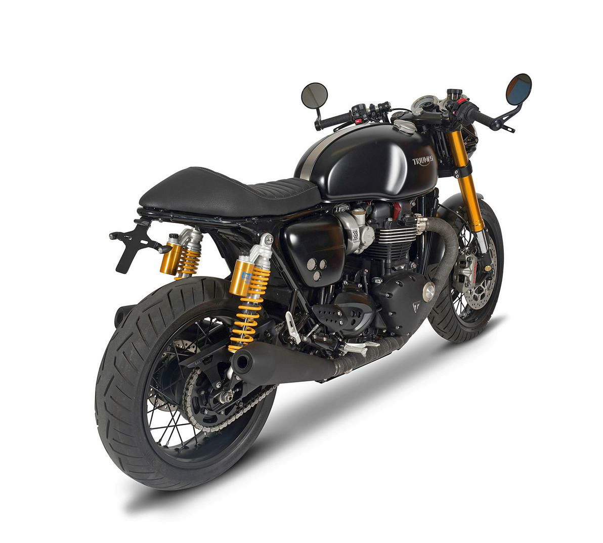 トライアンフ スラクストン1200 R/RS カフェレーサースリムシート 