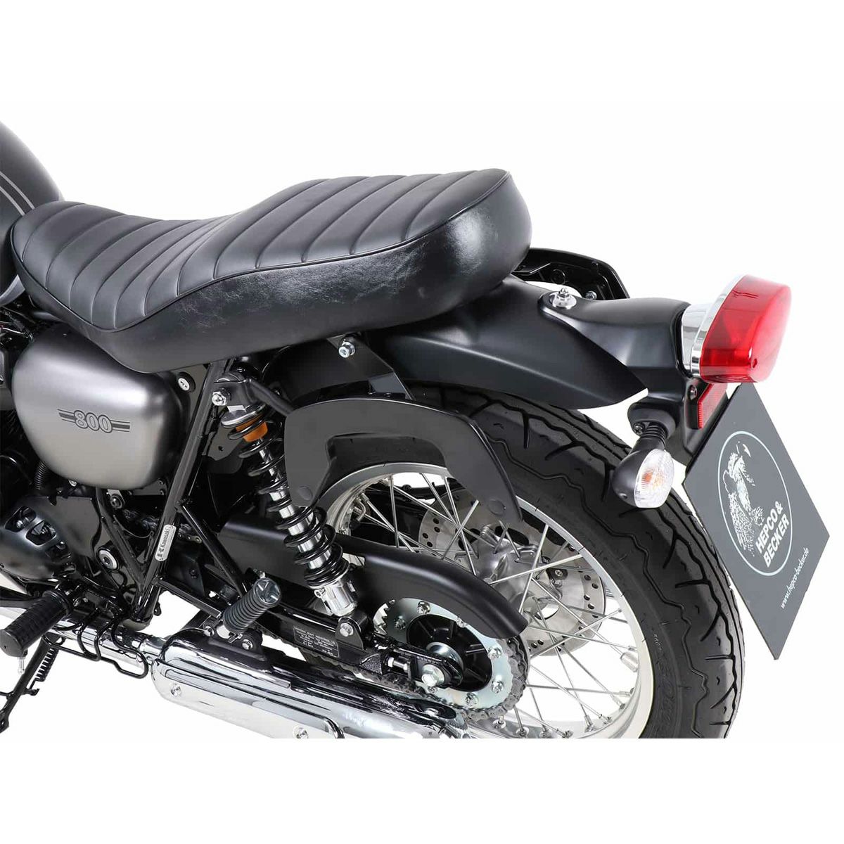 Bonneville Bobber 粗く リアキャリア HEPCO＆BECKER